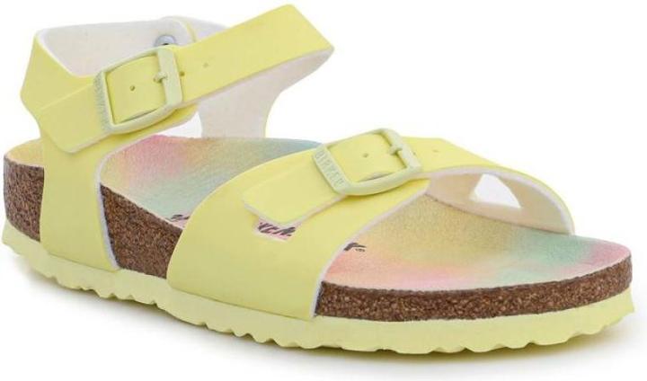 Birkenstock Rio Kids Candy Ombre Yellow Jr Sandalen (25)