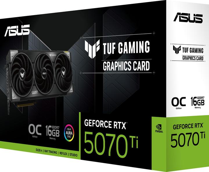 Produktbild ASUS TUF GeForce RTX 5070 Ti OC Edition (16 GB)