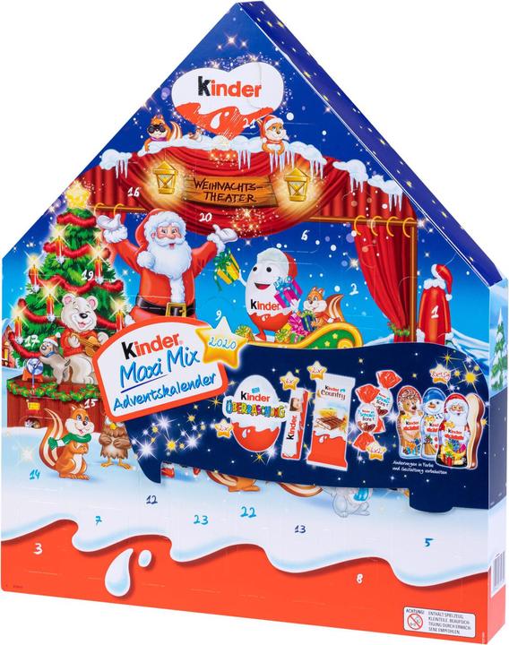 Produktbild Ferrero Adventskalender Maxi Mix 24 Stück