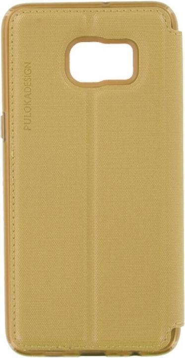 Immagine prodotto Puloka Custodia Flip Samsung Galaxy S6 Edge Plus Oro (Samsung Galaxy S6 Edge+)