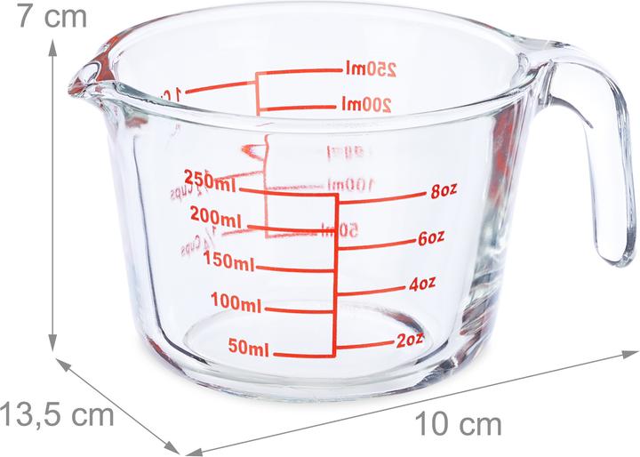 Relaxdays Measuring cup (250 ml)