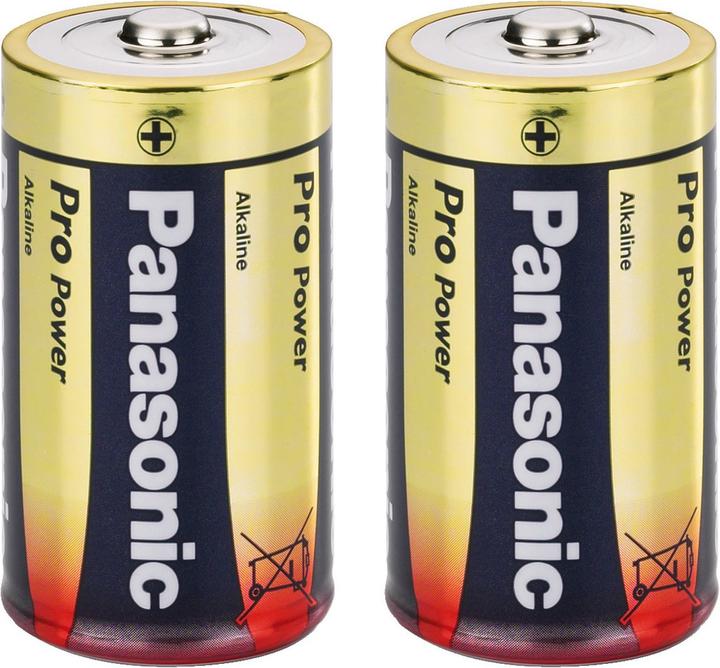 Actual product image Panasonic Pro Power (2 pcs., D, 1200 mAh)