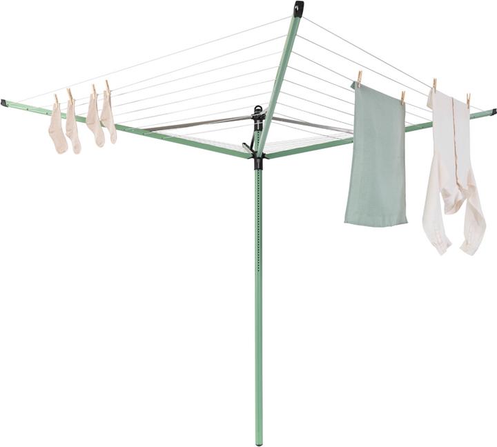 Immagine prodotto Brabantia Lift-O-Matic 50 M - Tubo da 45 mm con ancoraggio a pavimento in metallo (50 m)