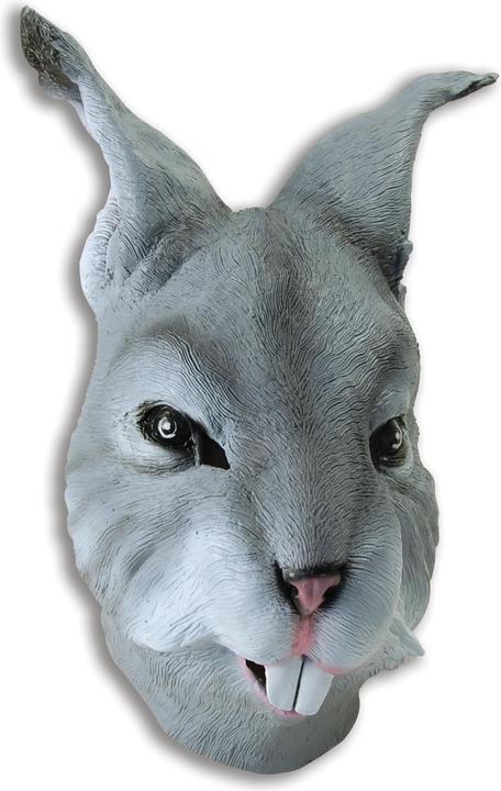 Actual product image Bristol Novelty Rubber rabbit mask for adults