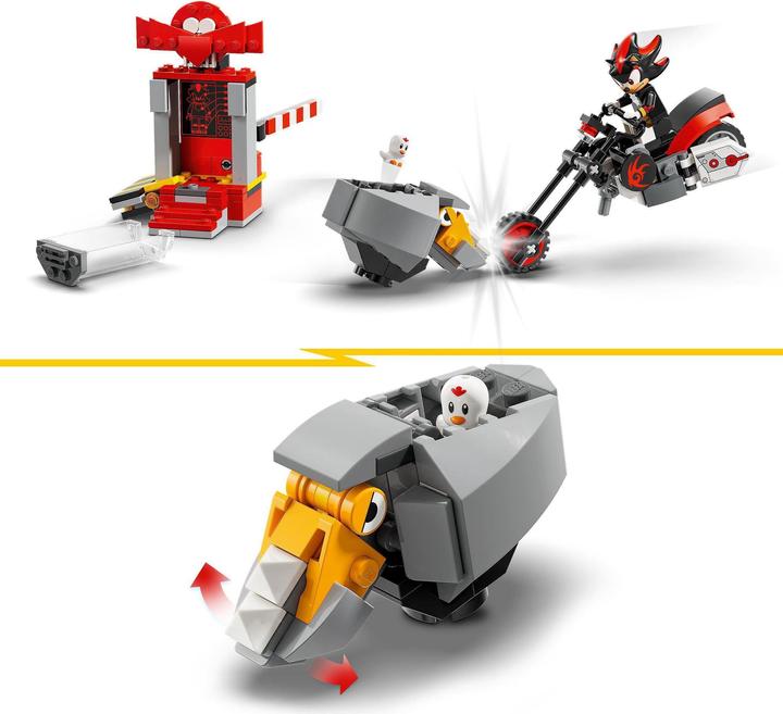 Actual product image LEGO Shadow the Hedgehog escape (76995, LEGO Sonic)