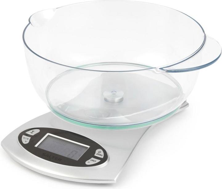 Actual product image Salter 1069 SVDR 5 kg electronic kitchen scale - Sidabrinis