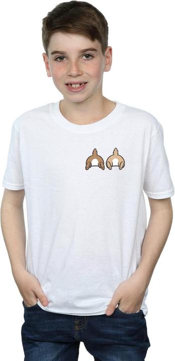 Actual product image Disney Boys Chip N Dale Backside Breast Print T-Shirt (140, 146)