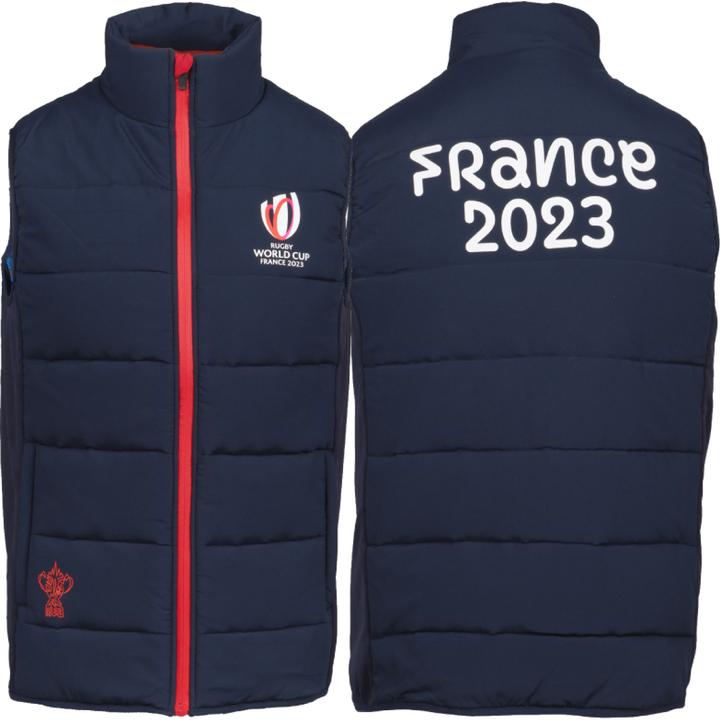 Actual product image Sportfolio 2023 rugby world cup france gilet (S)