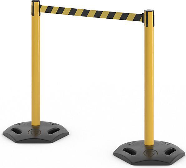 Actual product image kaiserkraft Belt barrier post, PU 2 pcs.