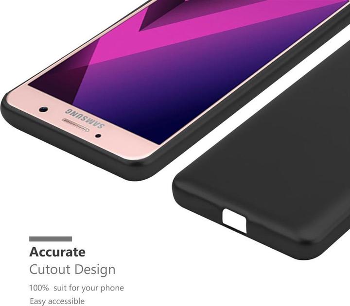 Actual product image Cadorabo TPU Matt Metallic Cover (Samsung Galaxy A7 (2017))