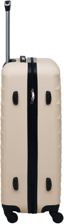 Immagine prodotto VidaXL Set di trolley, oro (Bagaglio a mano (fino a 50 litri), M (50 - 90l), L (90 - 115l))