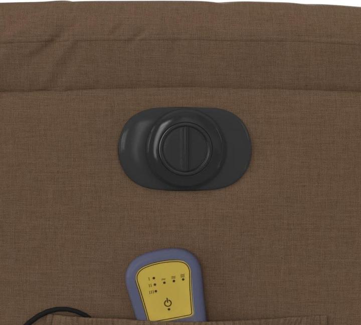 Image du produit VidaXL Fauteuil de massage électrique avec releveur Tissu
