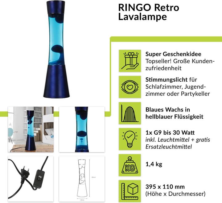 Produktbild Licht-Erlebnisse Ringo (210 lm, G9)