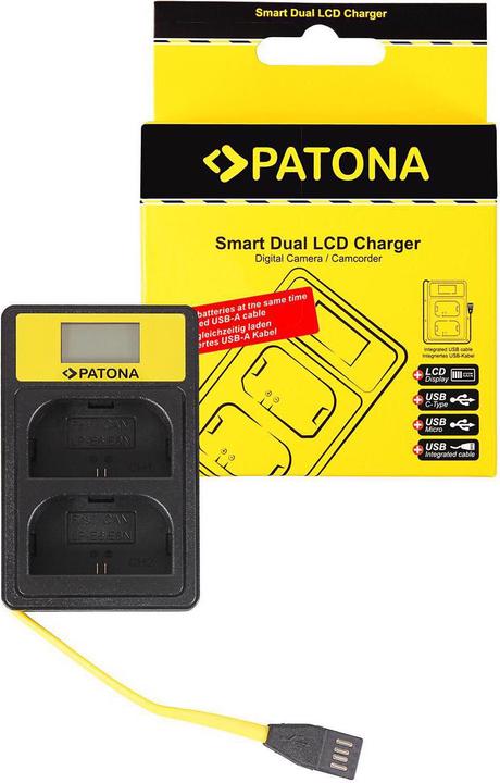 Produktbild Patona Smart Dual (Kamera Akku Ladegerät)