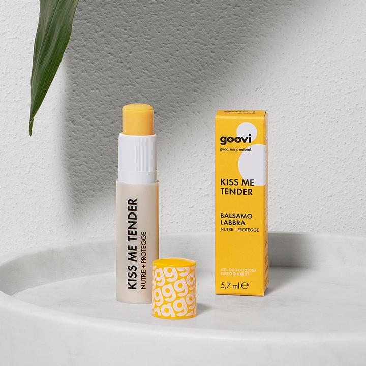 Image du produit Goovi KISS ME TENDER Lippenbalsam Nährend & schützend (Baume, 5.70 ml)