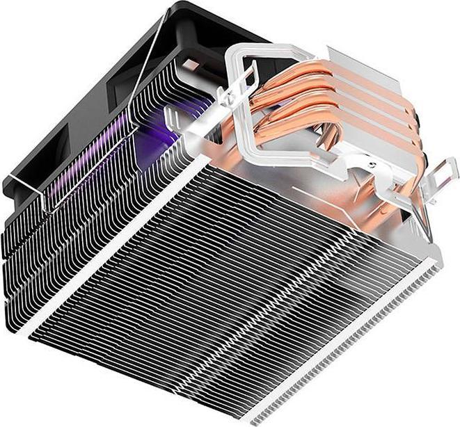 Actual product image Aigo ICE 400 CPU active cooling (heatsink + fan 120x120) (158 mm)