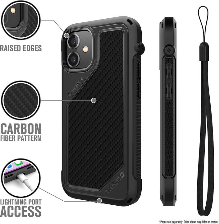 Image du produit Catalyst Boîtier résistant aux chocs vibratoires (Apple iPhone 12 mini)