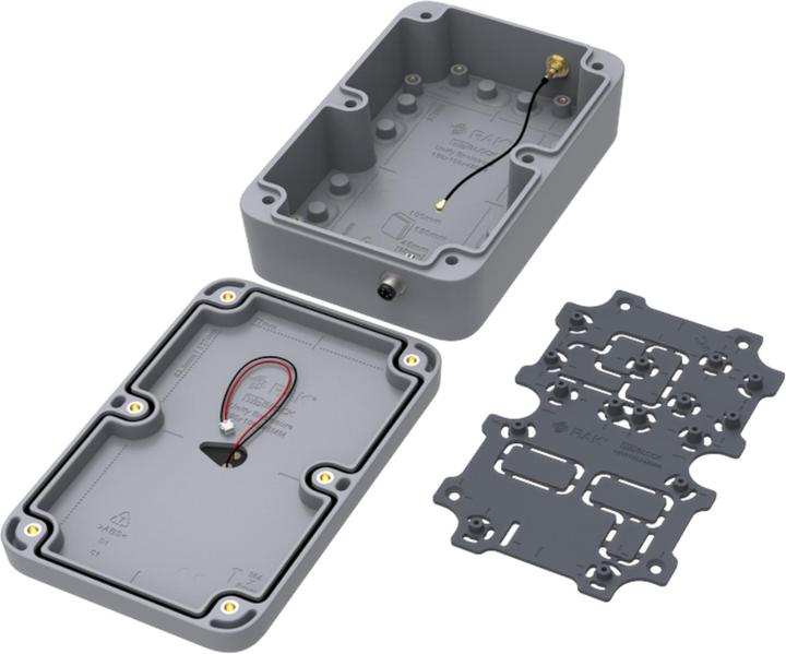 Actual product image RAK Wireless WisBlock Unify Solar housing IP67 150x100x45