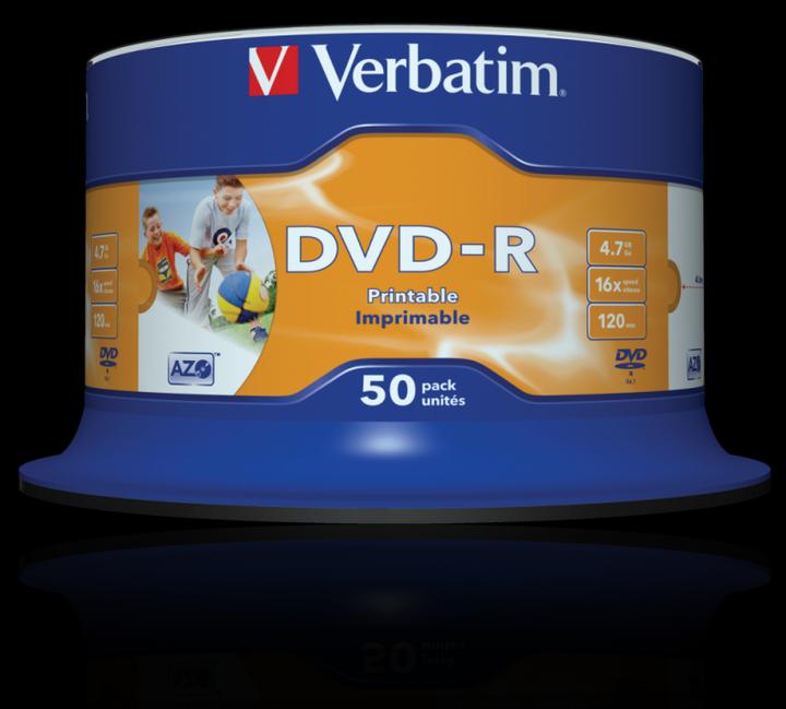 Image du produit Verbatim Dvd-R (50 x)