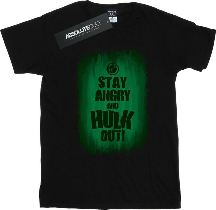 Produktbild Hulk Bleib wütend TShirt (L)