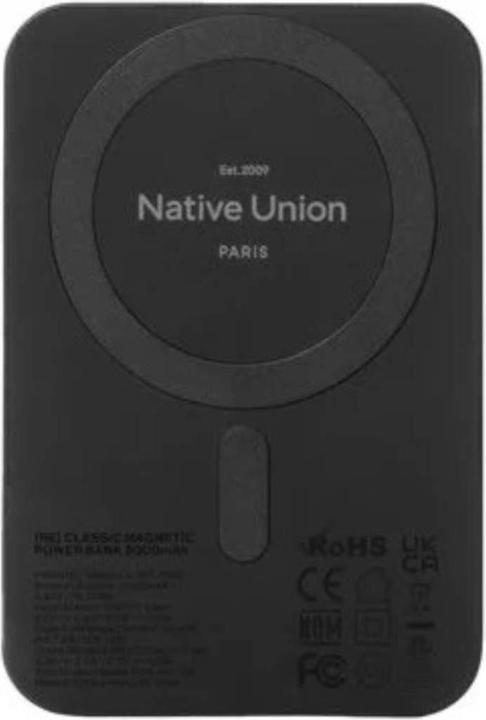 Actual product image Native Union (Re)Classic Power Bank - magnetic power bank 5000 mAh (5000 mAh, 15 W)