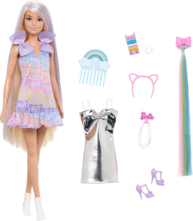 Barbie hair play doll blonde