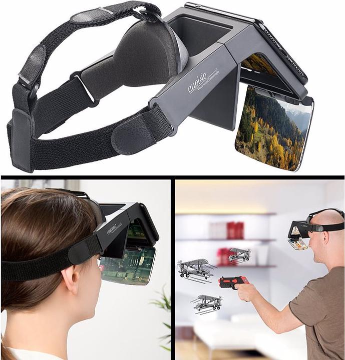 Immagine prodotto Auvisio Realtà aumentata e occhiali video per smartphone