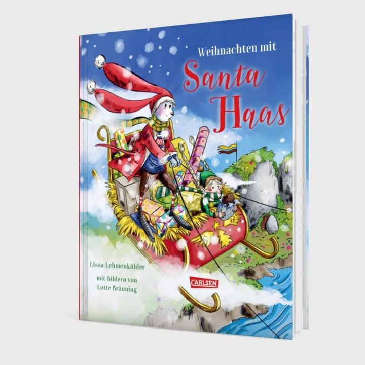 Produktbild Weihnachten mit Santa Haas (Lissa Lehmenkühler, Lotte Bräuning, Deutsch)