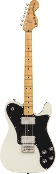 Fender Classic Vibe 70s Telecaster Deluxe Olympic White MN (E-Gitarre, Pappel)