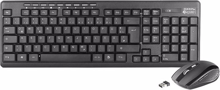Produktbild GeneralKeys PEARL Edition Funk-Tastatur- und Maus-Kombination (DE, Kabellos)