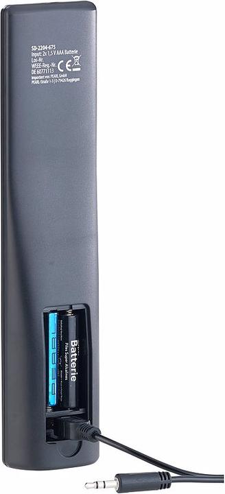 Produktbild Auvisio PC-programmierbare 4in1-Universal-Fernbedienung (Universal Fernbedienung, Infrarot)