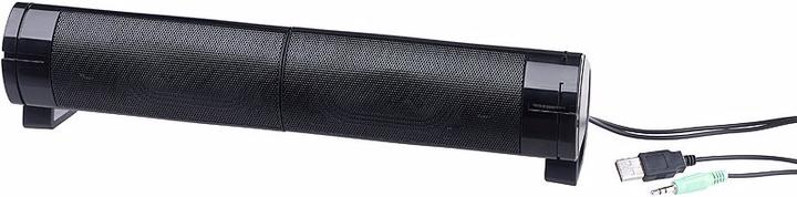 Actual product image Auvisio 2in1 PC stereo speaker and soundbar