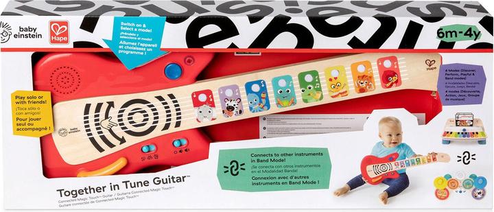 Produktbild Hape Deluxe Magic Touch Guitar (Italienisch, Englisch, Deutsch, Französisch)