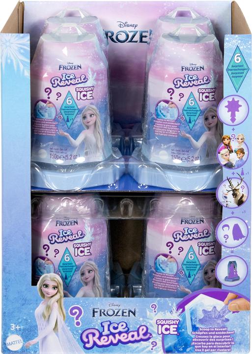 Produktbild Disney Frozen Princess Ice Reveal 8,6cm + Zubehör