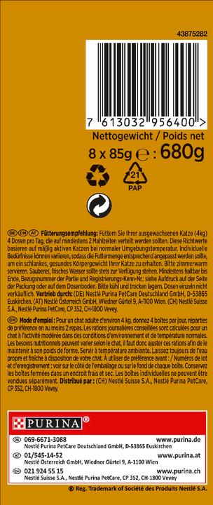 Immagine prodotto Gourmet Oro (Adulto, 8 pz., 85 g)