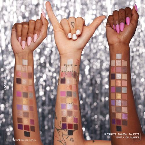 Actual product image NYX Professional Make-Up Ultimate Colour Palette (01 Party On Sunset)