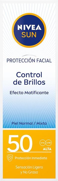 Image du produit NIVEA Écran solaire pour le visage, paquet de 1(1 x 50 millilitres) (Crème solaire, SPF 50, 50 ml)