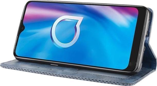 Image du produit MU Classic Série de couvertures de livre en cuir rétro (1S (2020), Alcatel 3X (2020))