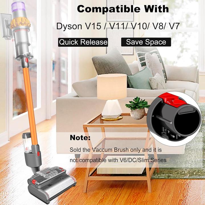 Produktbild Plutoos Bürste Wischaufsatz kompatibel für Dyson V7 V8 V10 V11 V15 Staubsauger, Elektrischer Bodenwischer mi