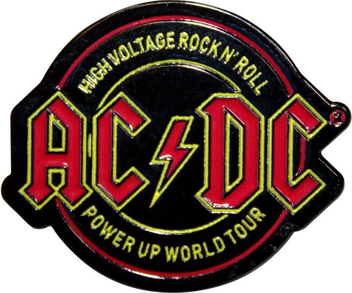 Produktbild AC/DC Abzeichen High Voltage Rock N Roll PWRUP Metall