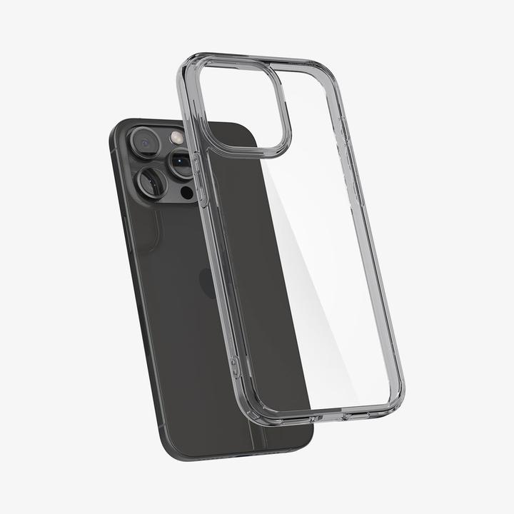 Image du produit Spigen Coque Ultra Hybrid pour iPhone 15 Pro - gris transparent (Apple iPhone 15 Pro)