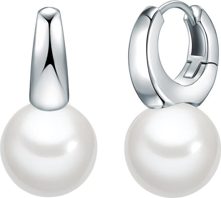 Lulu & Jane Messing Muschelkernperle silber - 33276 (Messing)