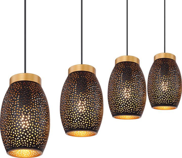 Actual product image Globo Pendant lamp Narri gold 4xE27 (E27)