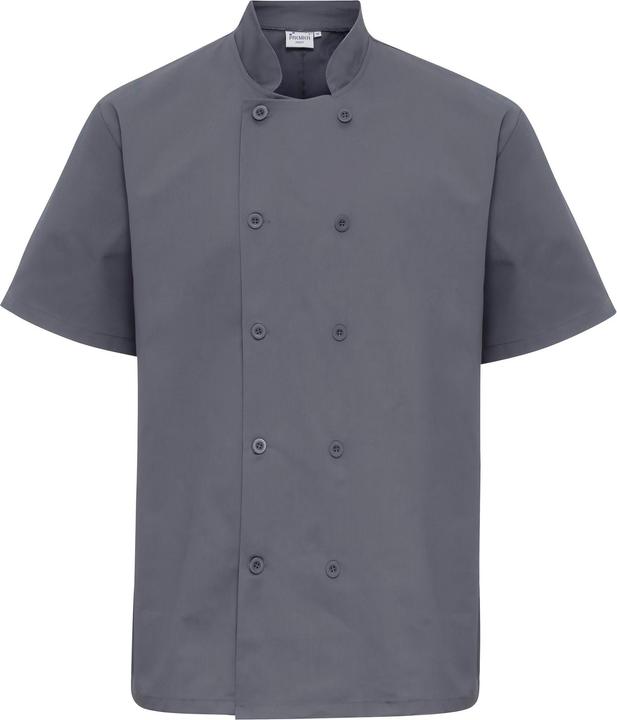 Actual product image Premier Chef's Jacket Short Sleeve Workwear (Pack of 2) (3XL)