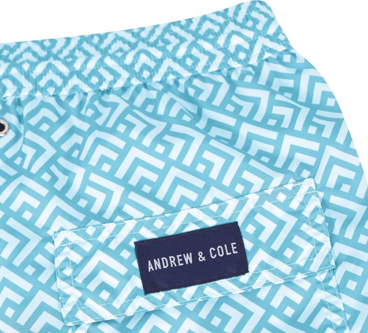 Actual product image Andrew & Cole Swim Shorts Riviera Lightblue (M)