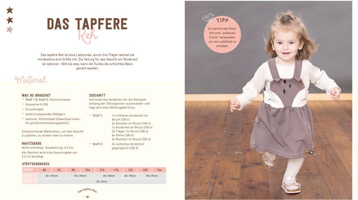 Produktbild Märchenhafte Kinderkleidung nähen (Deutsch, Karin Reisecker, 2022)