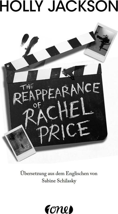 Image du produit The Reappearance of Rachel Price (deutsche Ausgabe) (Allemand, Holly Jackson, 2024)