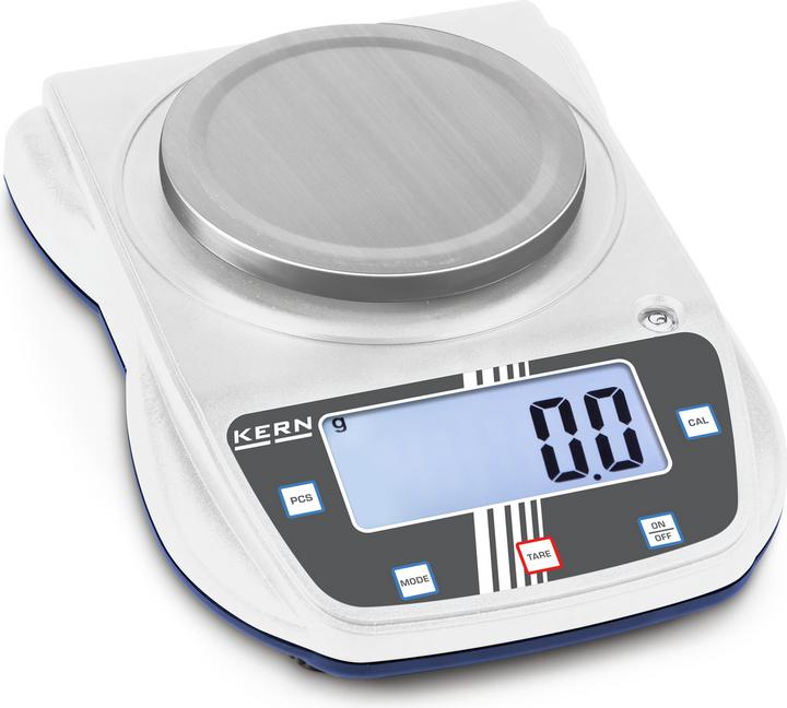 Produktbild Kern Präzisionswaage, vielfältig einsetzbar, bis 500 g, Ablesbar 0,1 g, 120x120mm