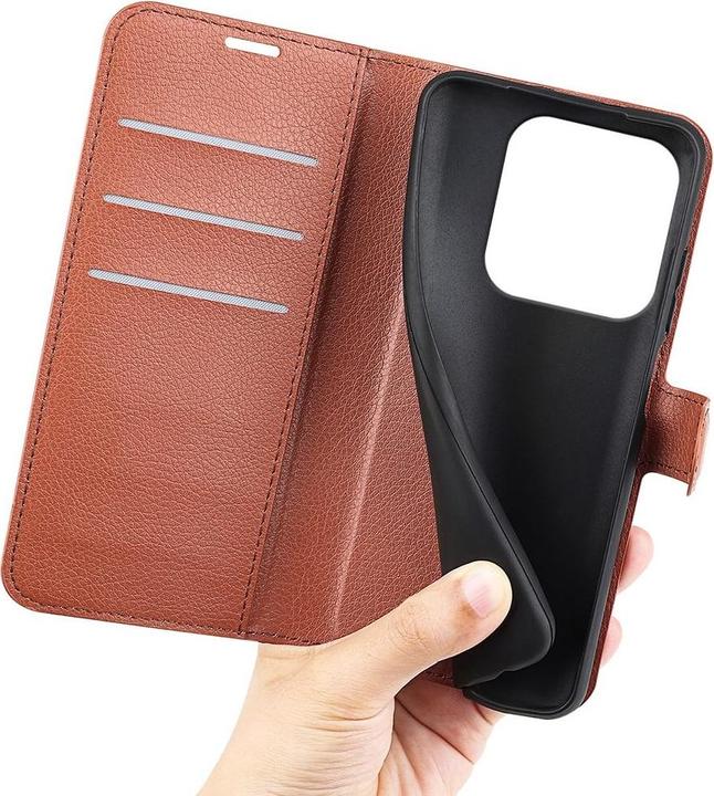 Produktbild Cover-Discount Xiaomi Redmi Note 14 5G - Leder Etui Hülle (Xiaomi Redmi Note 14 Pro 5G)