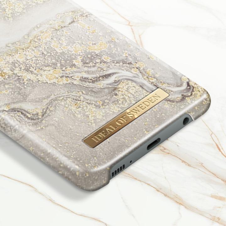 Actual product image iDeal Of Sweden Sparkle Greige Marble (Samsung Galaxy S10e)